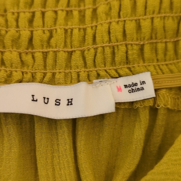 Lush romper women's size M shorts jumpsuit-29 - Picture 7 of 8